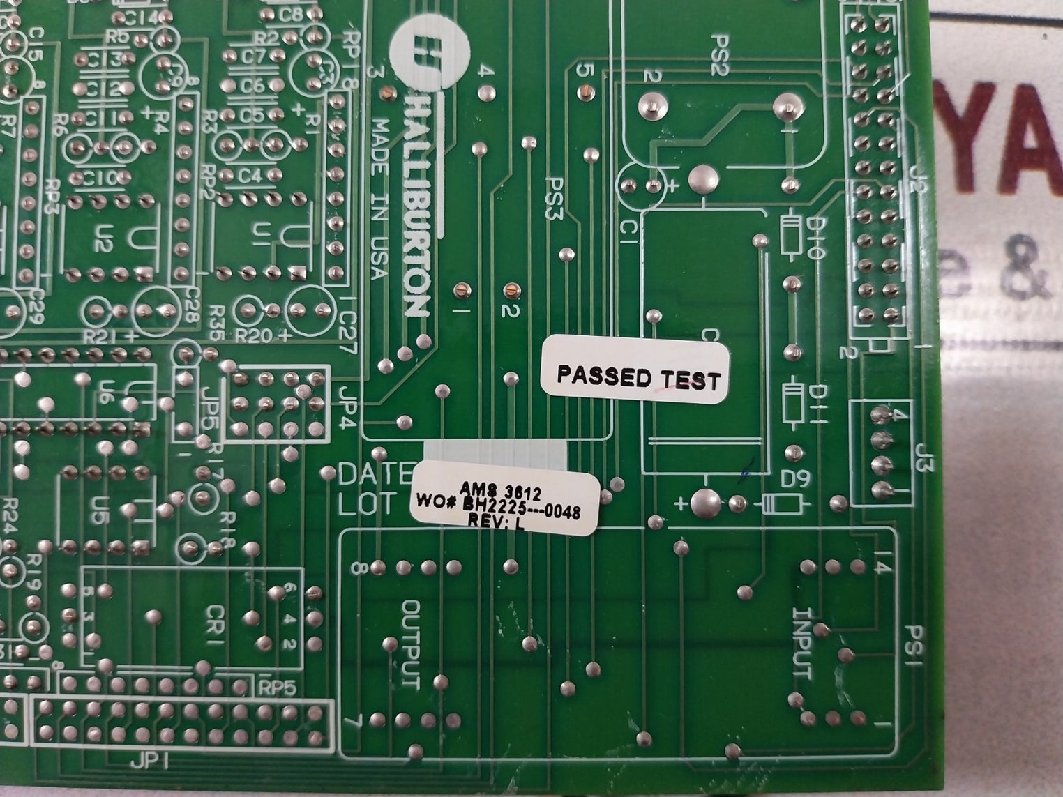 Halliburton 100003457 Pcb Card