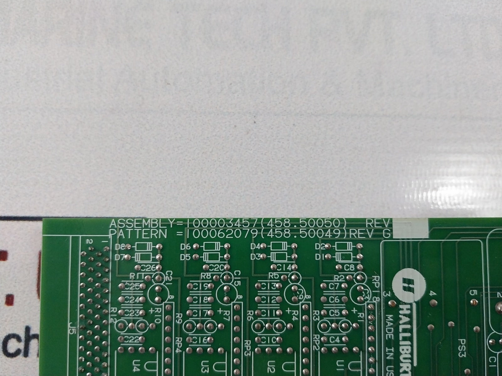 Halliburton 100003457 Pcb Card