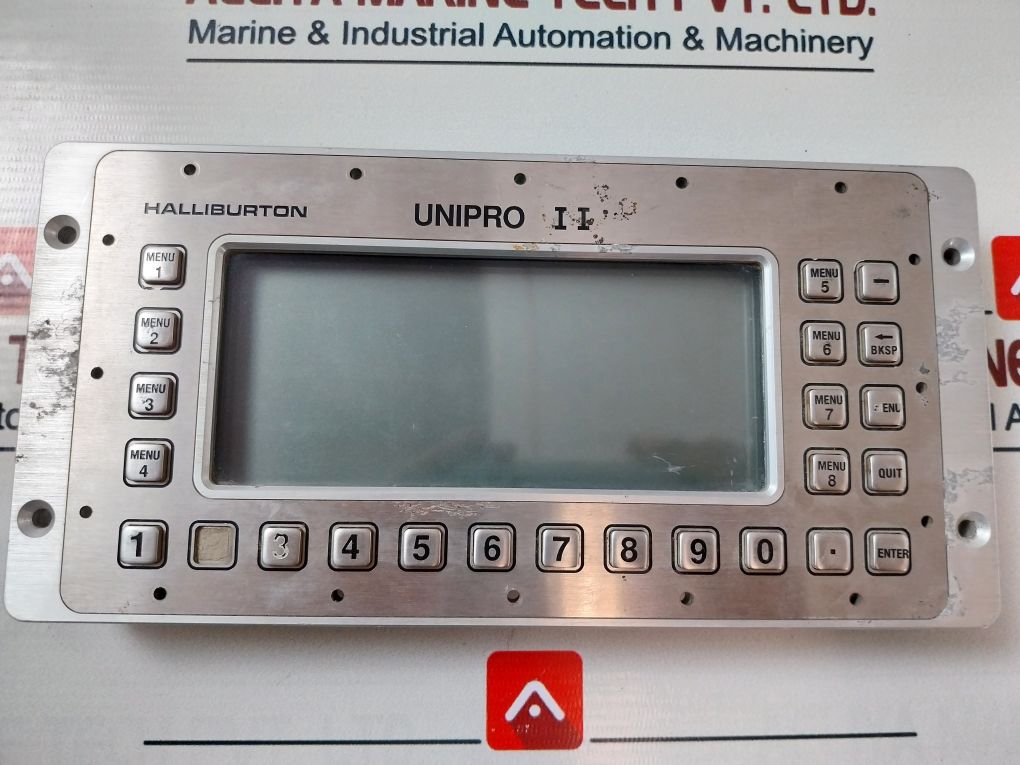 Halliburton Unipro Ii 03857-07-080 Control Panel