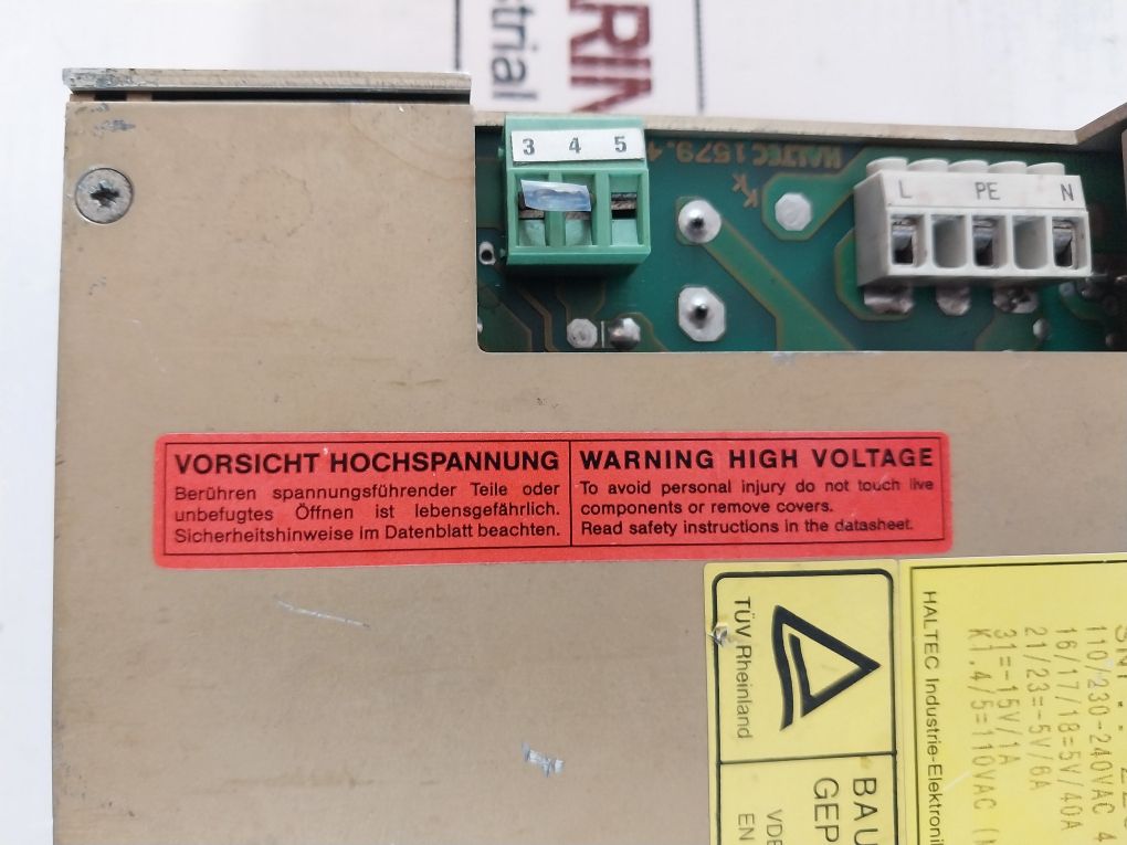 Haltec Efx 19-260-004 Power Supply