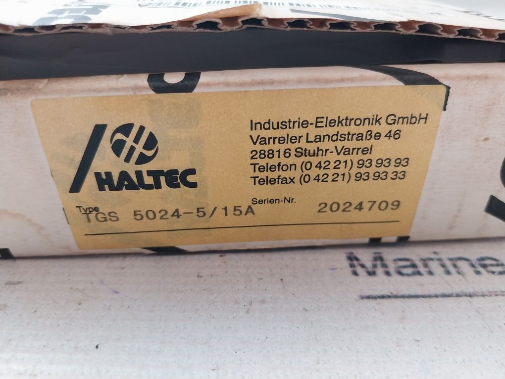 Haltec Tgs 5024-5/15A Power Supply 18-36Vdc