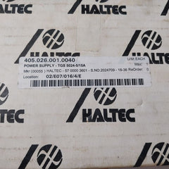 Haltec Tgs 5024-5/15A Power Supply 18-36Vdc