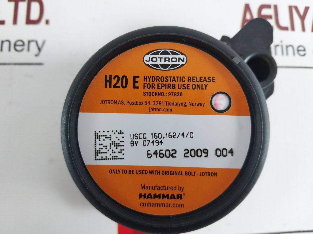 Hammar H20 E Hydrostatic Release Unit 97821