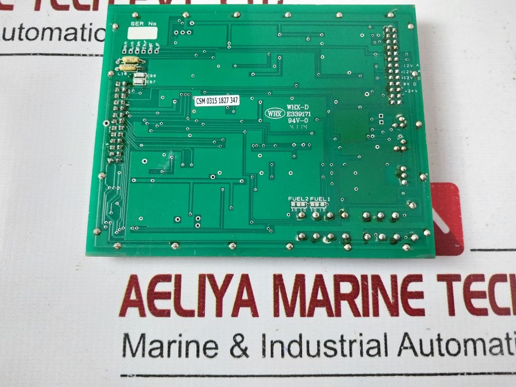 Hamworthy Smartscan 121 Pe 045-358-2 Pcb Card Whx-d E339171