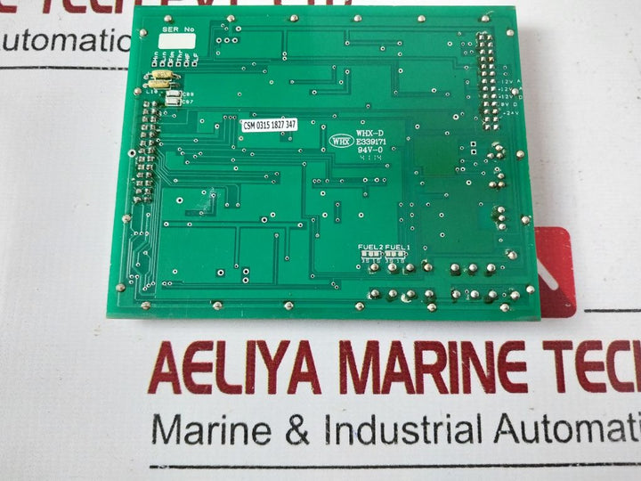 Hamworthy Smartscan 121 Pe 045-358-2 Pcb Card Whx-d E339171