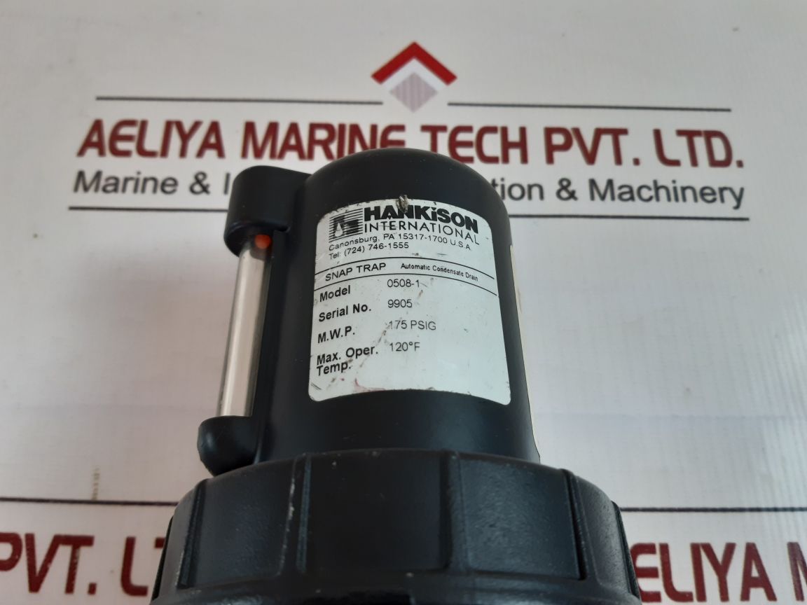 Hankison 0508-1 Condensate Drain Float Style 175 Psig
