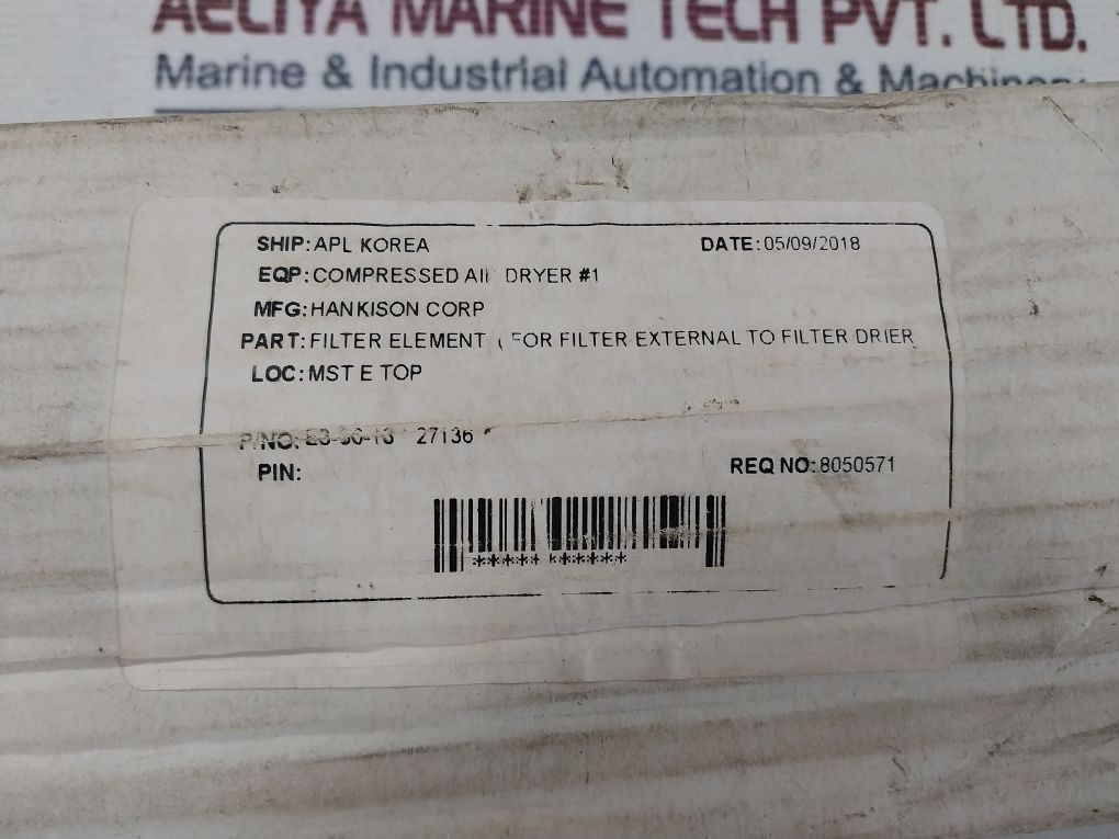 Hankison E3-36-13 Filter Element