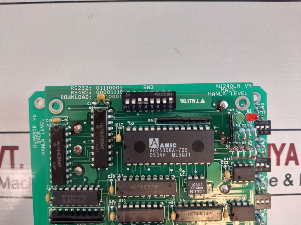 Hanla Ovms50B V6 Printed Circuit Board Au240Lm V9