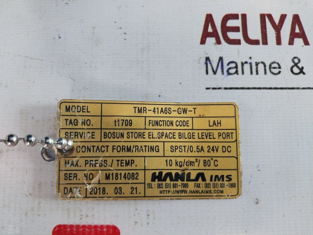 Hanla Tmr-41A6S-gw-t Reed/Level Switch