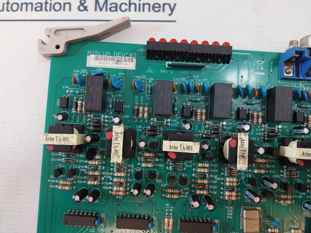 Hanshin Electronics Arise Ta-001 Printed Circuit Board A2Slua Rev 03