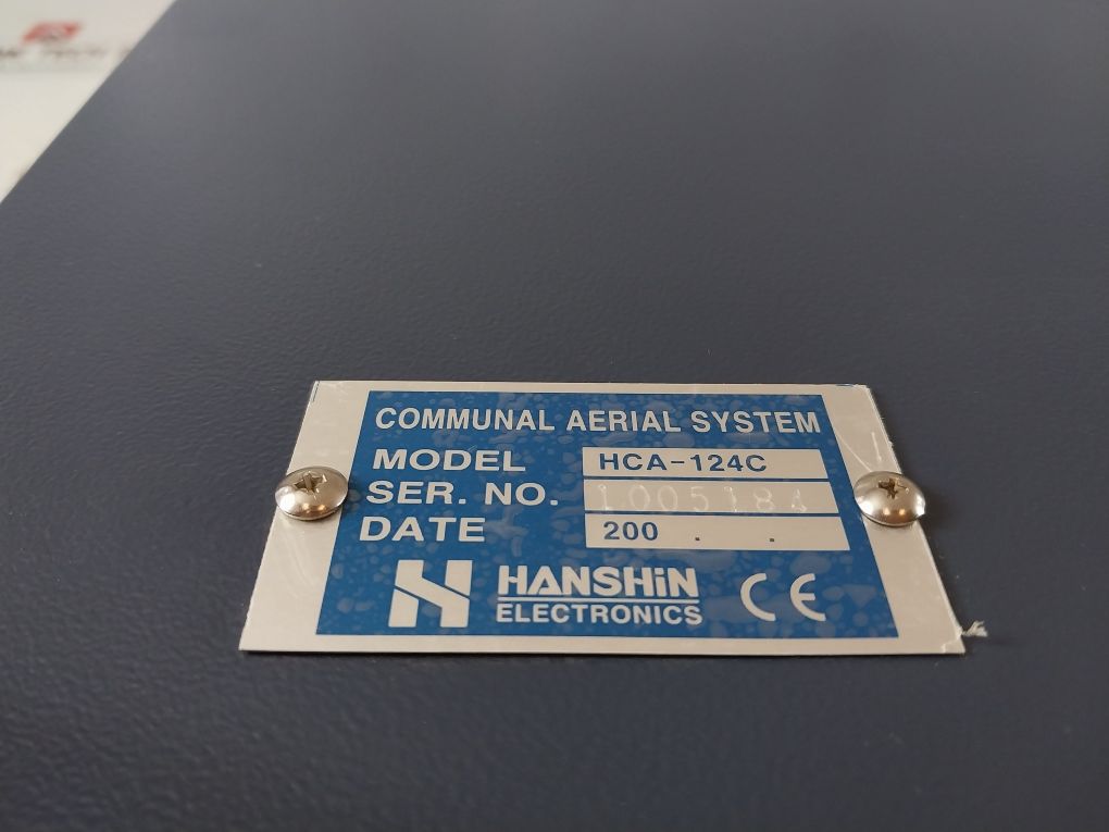 Hanshin Hca-124C Communal Aerial System