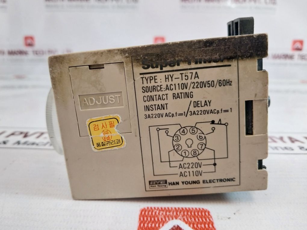 Hanyoung Electronic Hy-t57A Super Timer 0-60 Sec 50/60Hz