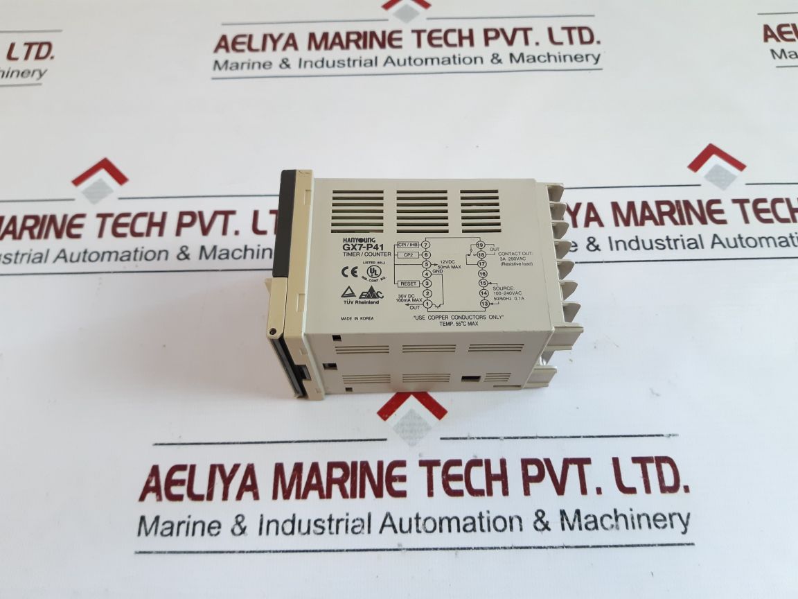 Hanyoung Gx7-p41E Timer/Counter