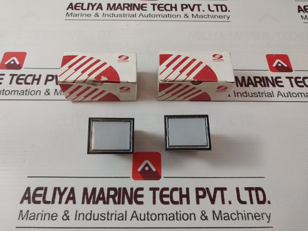 Lot Of 2X Hanyoung Hy-401 Indicator Light/Lamp 24V
