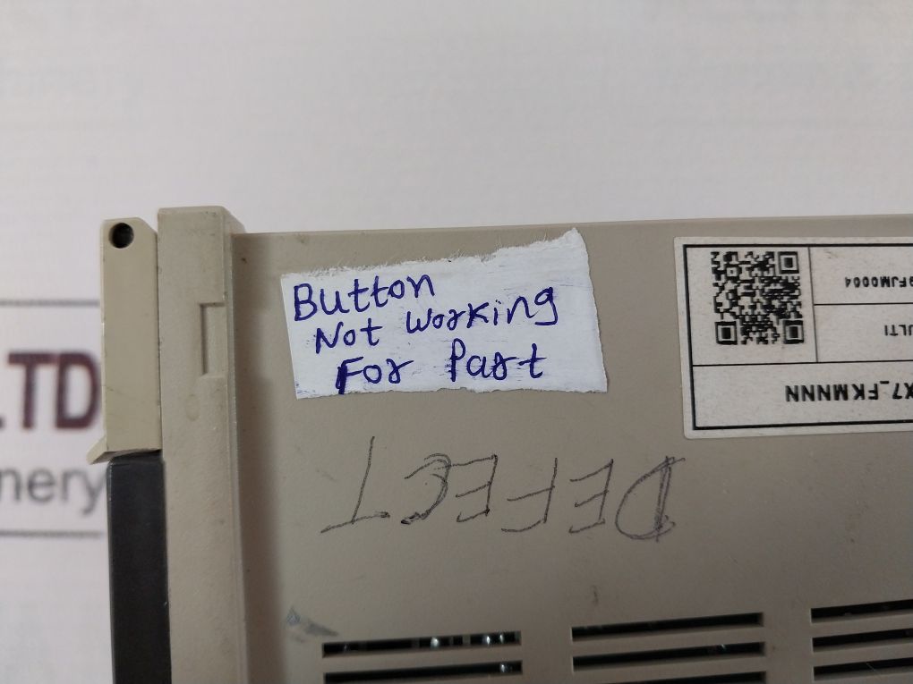 Hanyoung Mx7_Fkmnnn Multi Input Temperature Controller (Button Not Working)