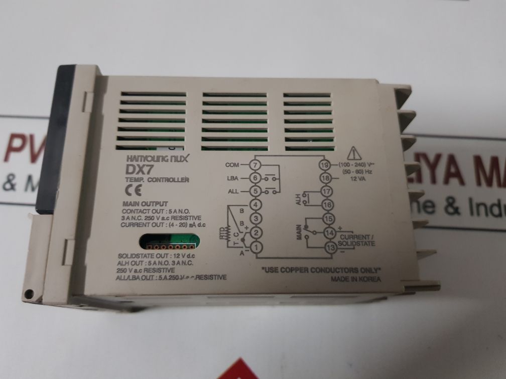 Hanyoung Nux Dx7-pmwnr Digital Temperature Controller 250V Ac