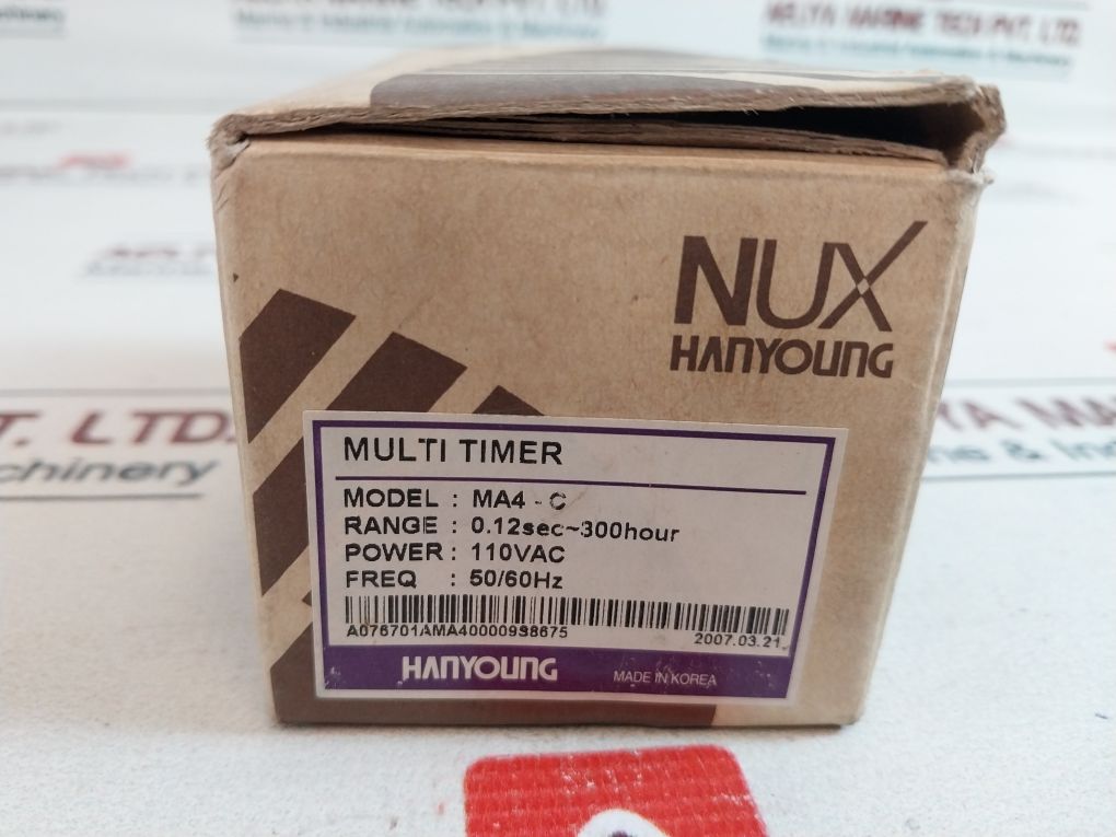 Hanyoung Nux Ma4-c-110Vac Multi Timer