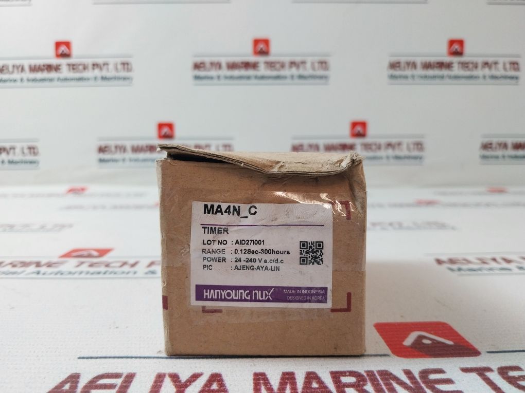 Hanyoung Nux Ma4N-c Analog Multi Timer 0.12 Sec-300 Hours