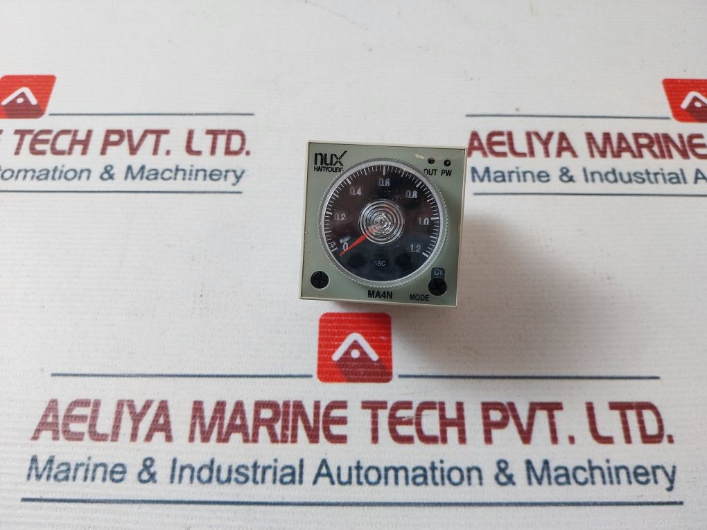 Hanyoung Nux Ma4N-c Analog Multi Timer 0.12 Sec-300 Hours
