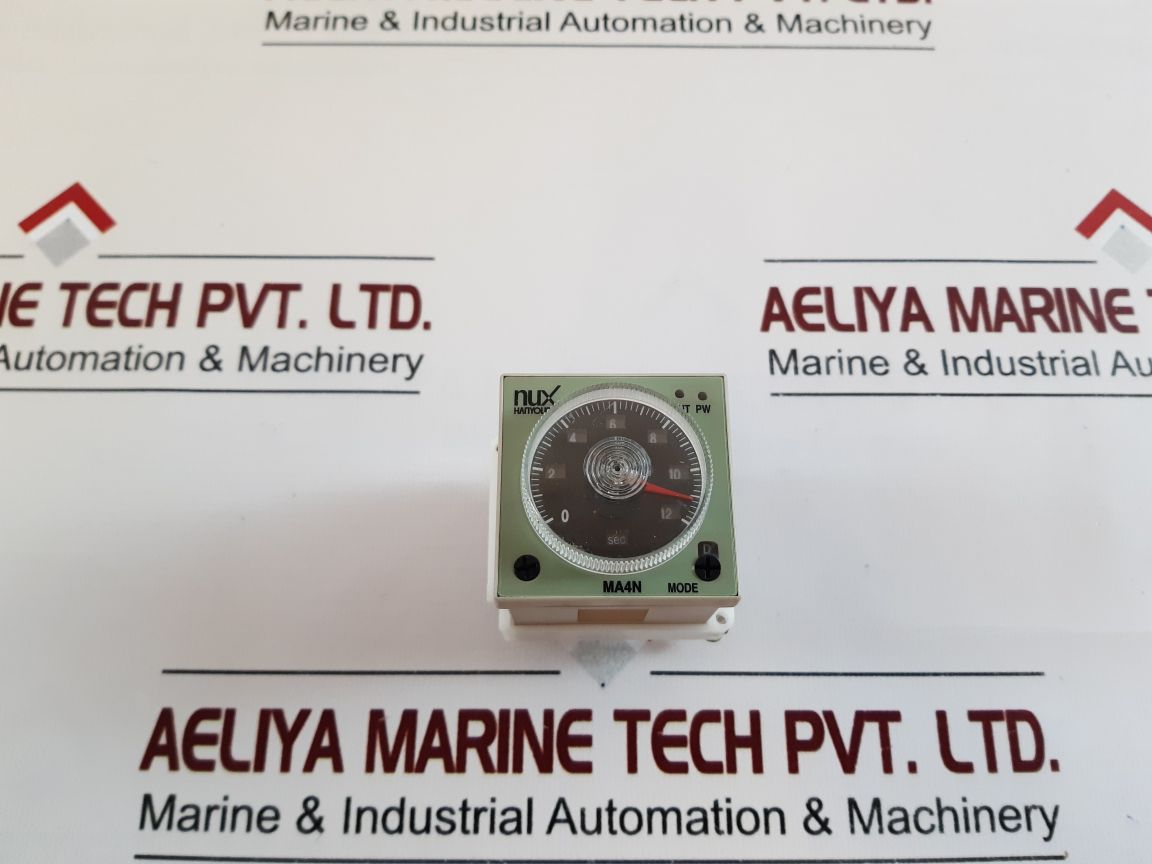 Hanyoung Nux Ma4N_B Analog Multi Timer 0 To 12 Sec