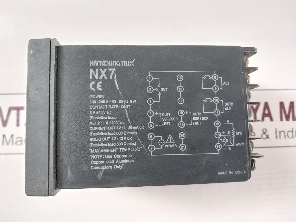 Hanyoung Nux Nx7_00 Temperature Controller 6W