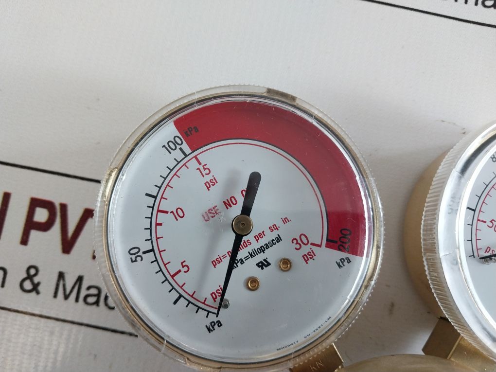 Harris Cga E-4 Pressure Regulators & Flow Meters