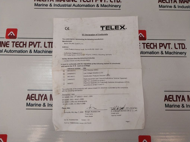 Harris W114P25 Interface Module E40114-114