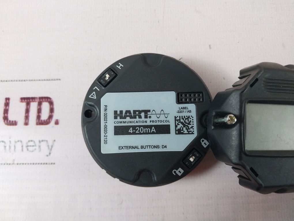 Hart 02021-0020-2120 Communication Protocol Lcd Display 03031-0199-0001
