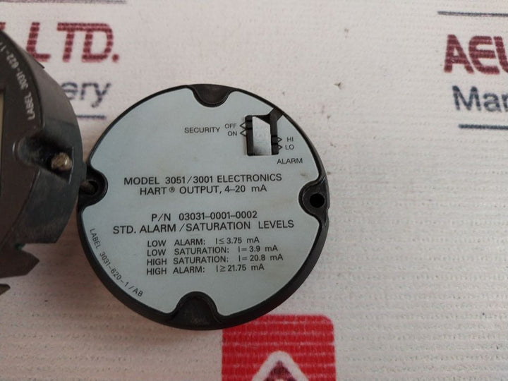 Hart 03031-0193-0103 Lcd Display Meter 4-20 Ma