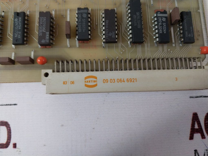 Harting 09 03 064 6921 Pcb Card