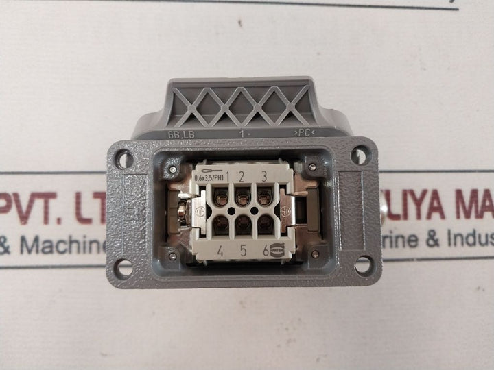 Harting 6B-24B Han Connector Kit Complete 10330060000 Ip65