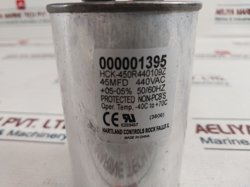 Lot Of 2x Hartland Controls Hck-450R440109Z Motor Run Capacitor
