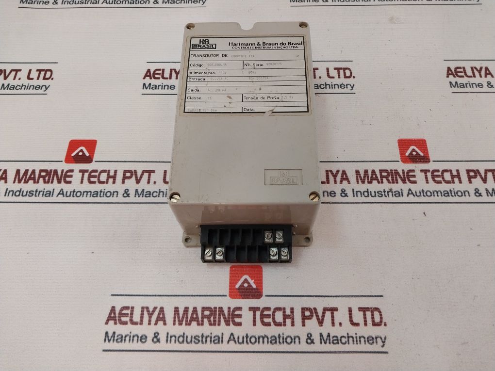 Hartmann & Braun 960.200.14 Current Transducer 110V 60Hz