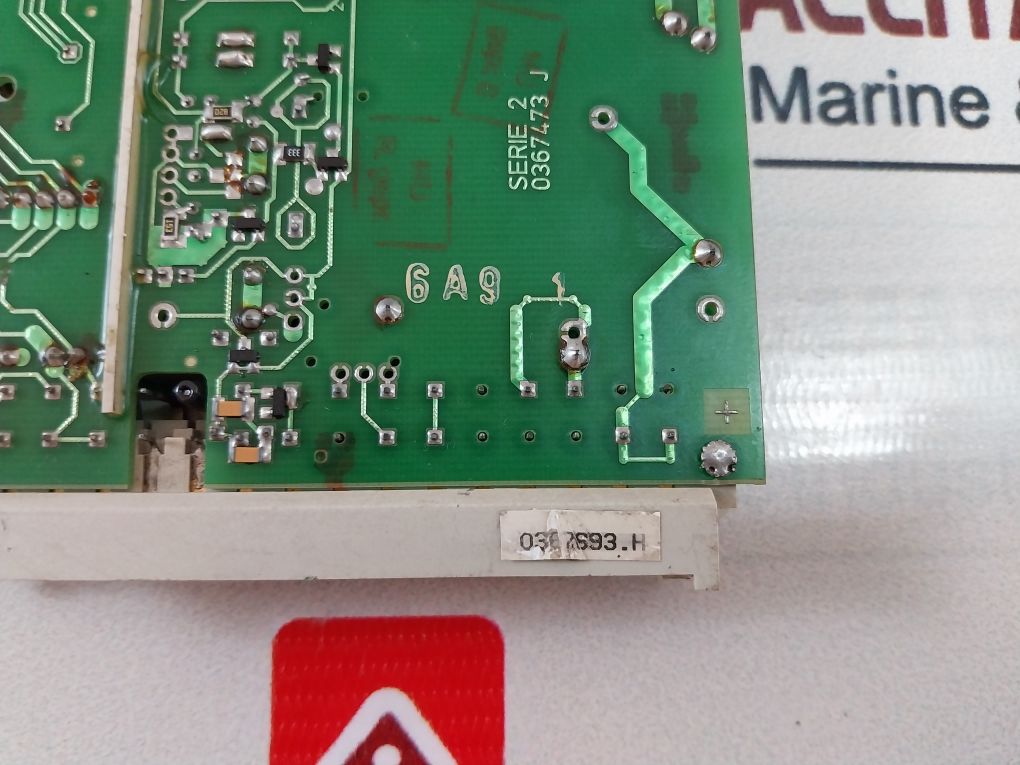 Hartmann & Braun Teu 325-ex.B Temp Transmitter Board Ptb Nr Ex-84/2123X