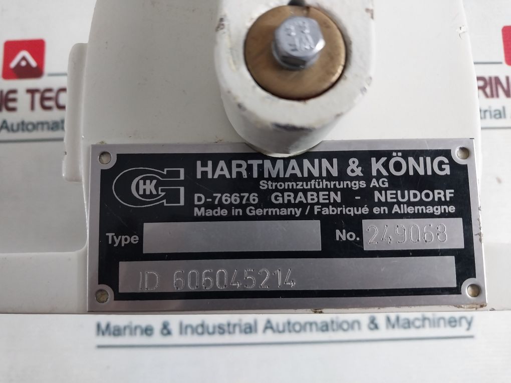 Hartmann & König 606045214 Limit Switch Luffing Gear