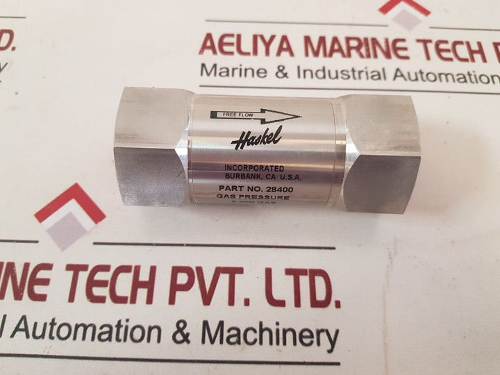 Haskel 28400 Check Valve