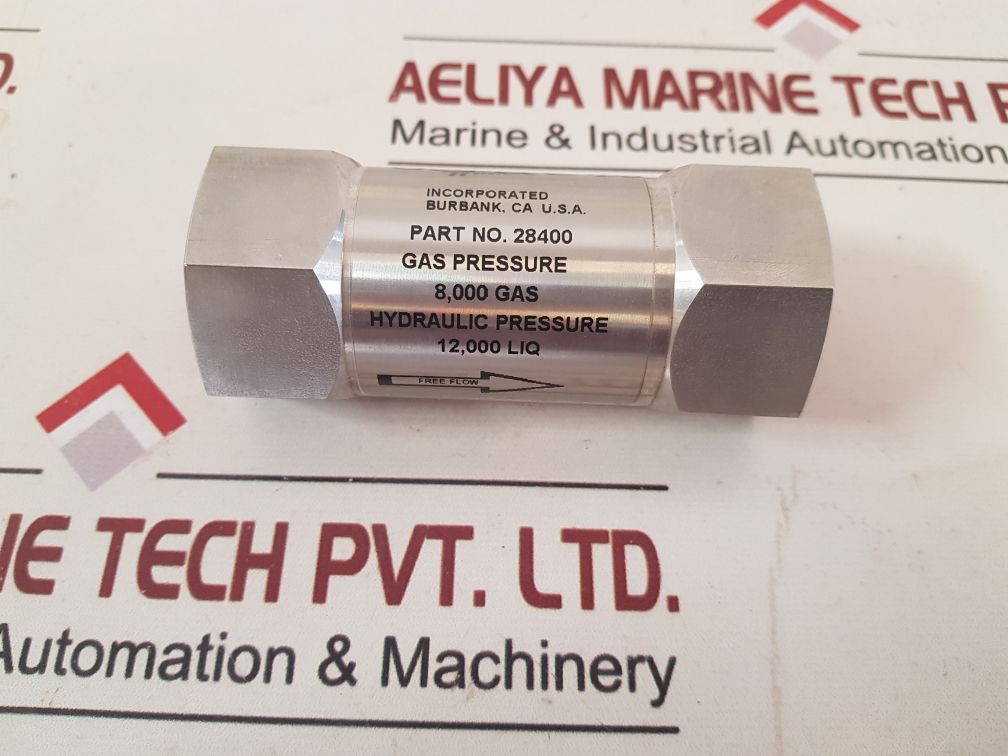 Haskel 28400 Check Valve