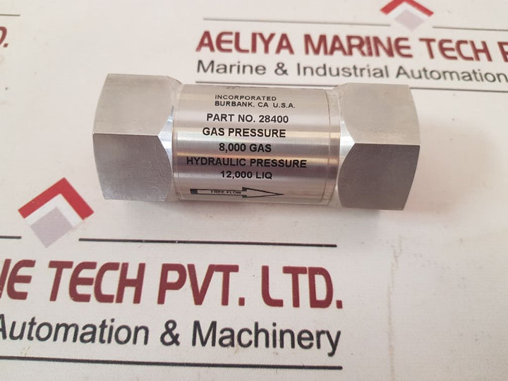 Haskel 28400 Check Valve