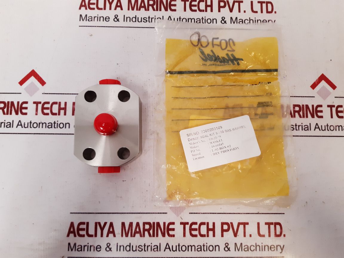 Haskel 53632-75 Seal Kit 9-75 Gas Barrel
