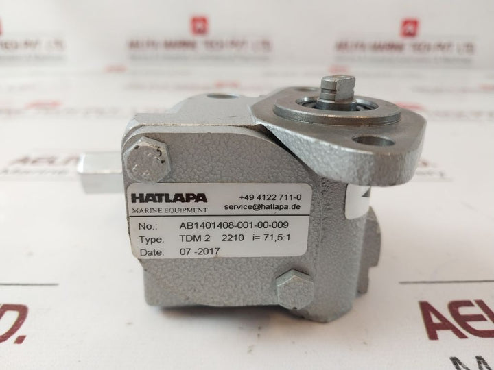 Hatlapa Tdm 2 2210 I=71,5:1