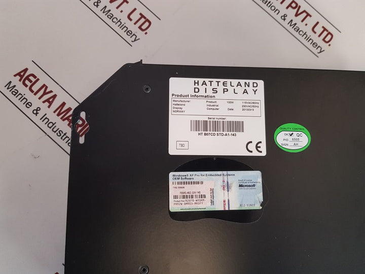 Hatteland Display Ht B07Cd Std-a1 Industrial Computer