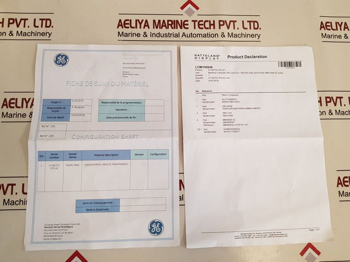 Hatteland Display Ht B07Cd Std-a1 Industrial Computer