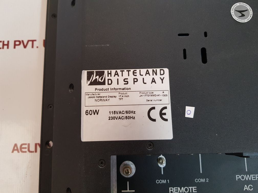 Hatteland Display Jh 17T01Mmd-a1-1303