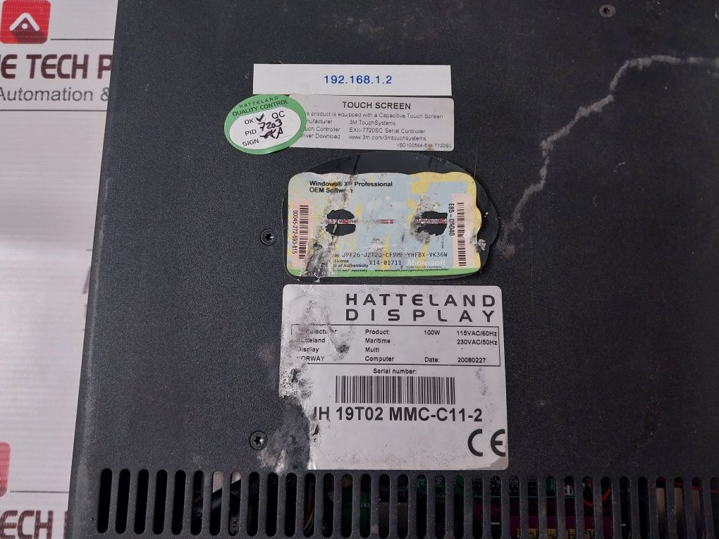 Hatteland Display Jh 19T02 Mmc-c11-2