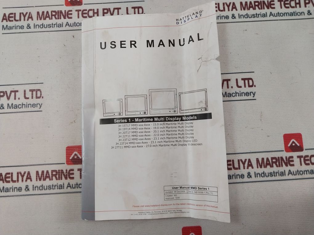 Hatteland Display Jh 19T14 Mmd-aa1-aaba Maritime Multi Display