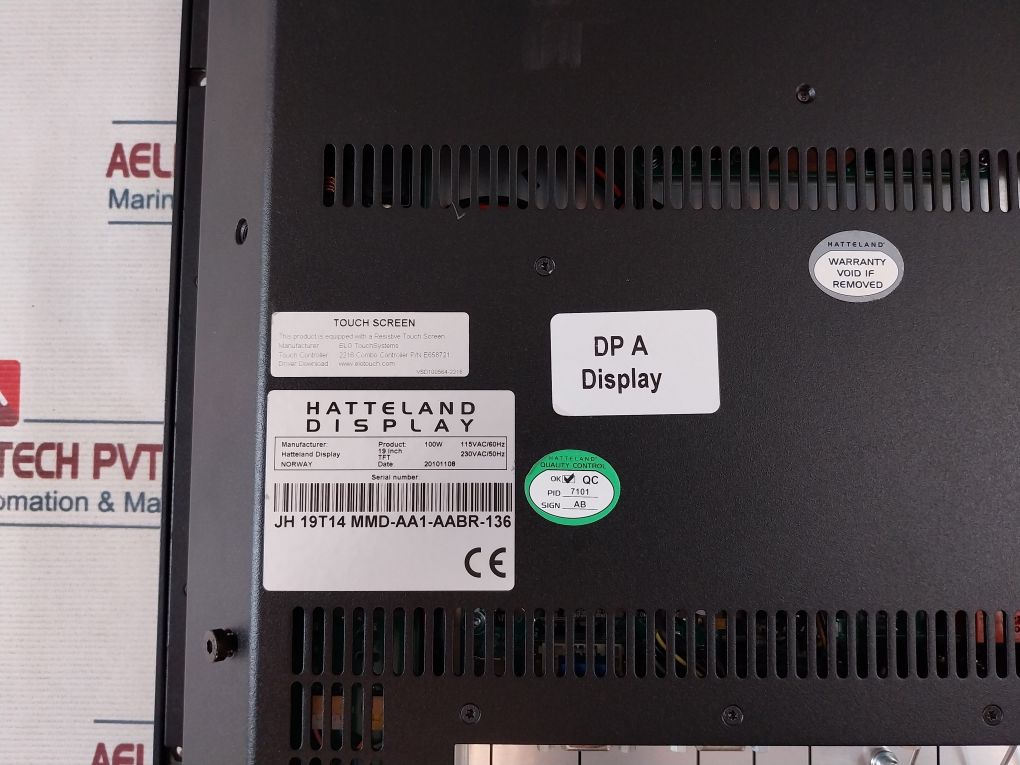 Hatteland Display Jh 19T14 Mmd-aa1-aabr Maritime Multi Display