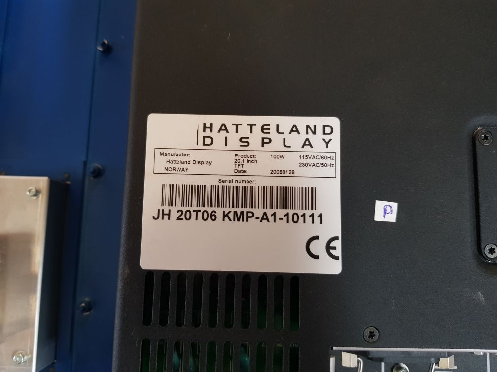 Hatteland Display Jh 20T06 Kmp-a1-10111