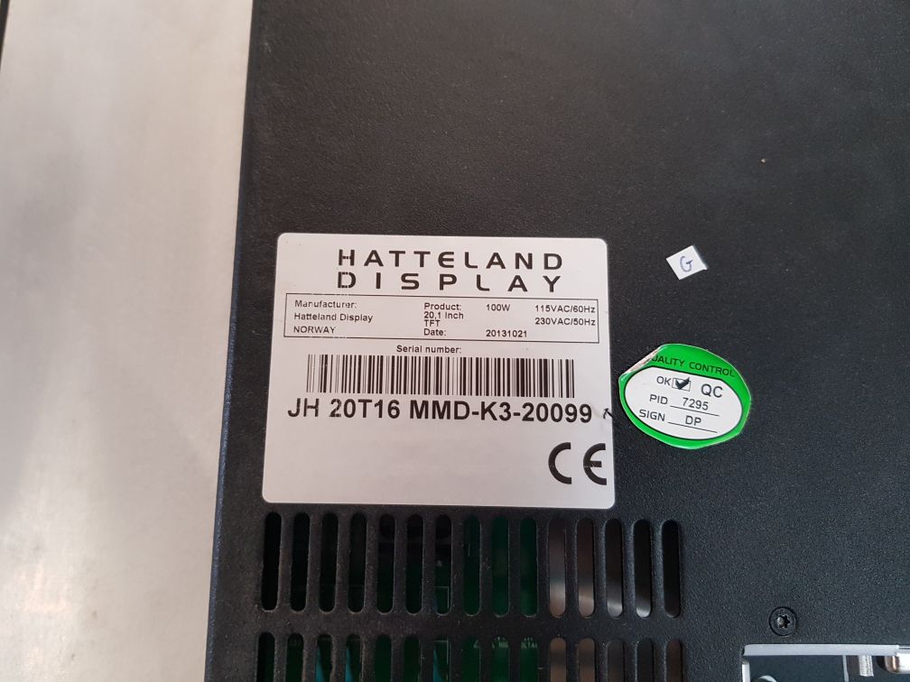 Hatteland Display Jh 20T16 Mmd-k3-20099