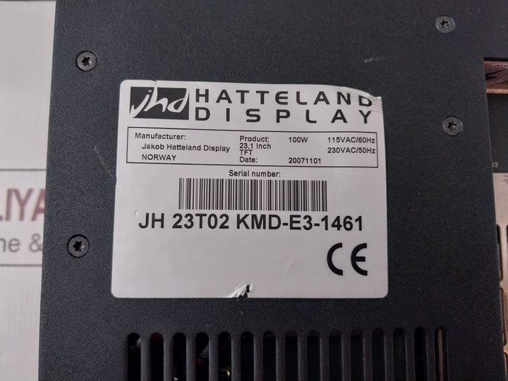 Hatteland Jh 23T02 Kmd-e3-1461 Monitor Jh23T02Kmd-e3 Km05