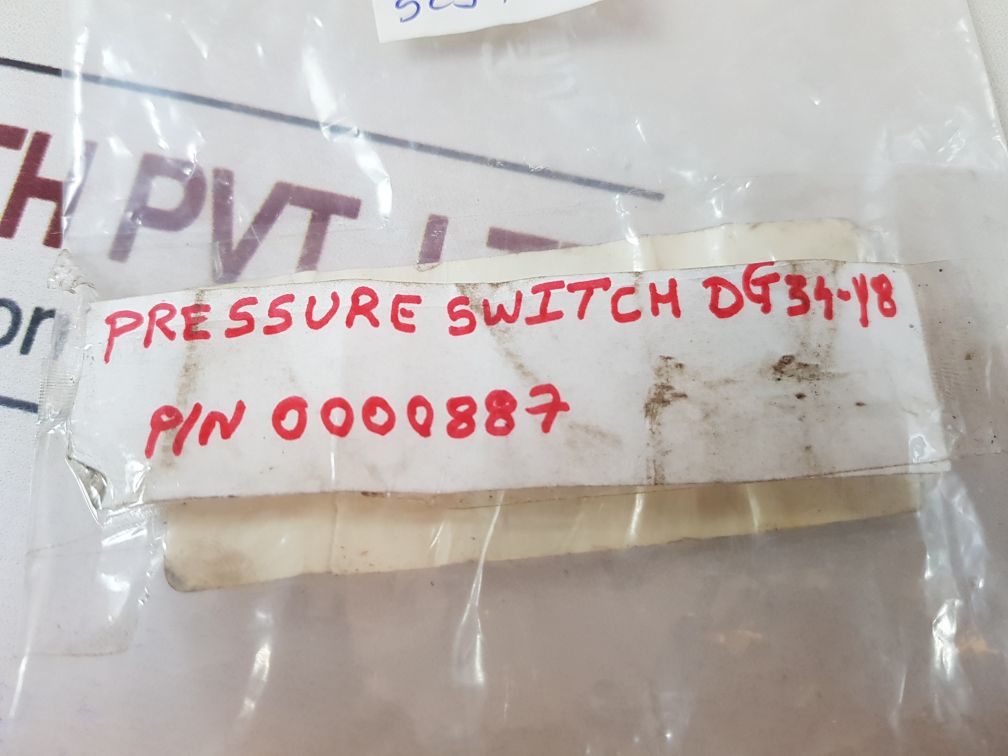 Hawe Dg34 Pressure Switch Dg34-y8